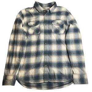 Vans Off The Wall Tailored Fit Men’s Long Plaid Shirt - Size Medium